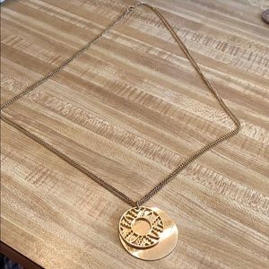 Gold Medallion Necklace